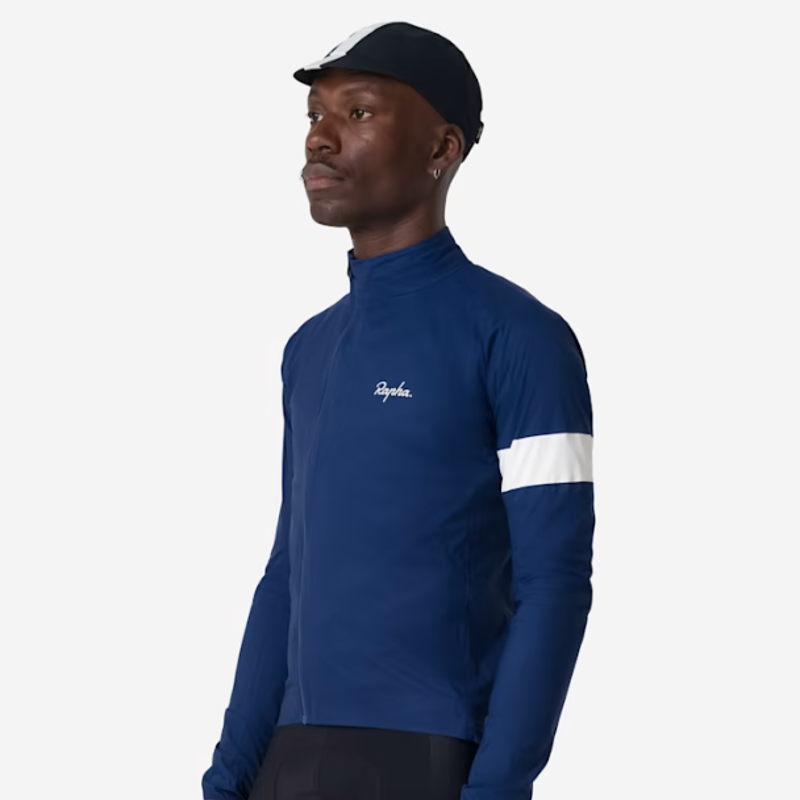 Rapha Men's Core Rain Jacket II in Navy Size Small-3